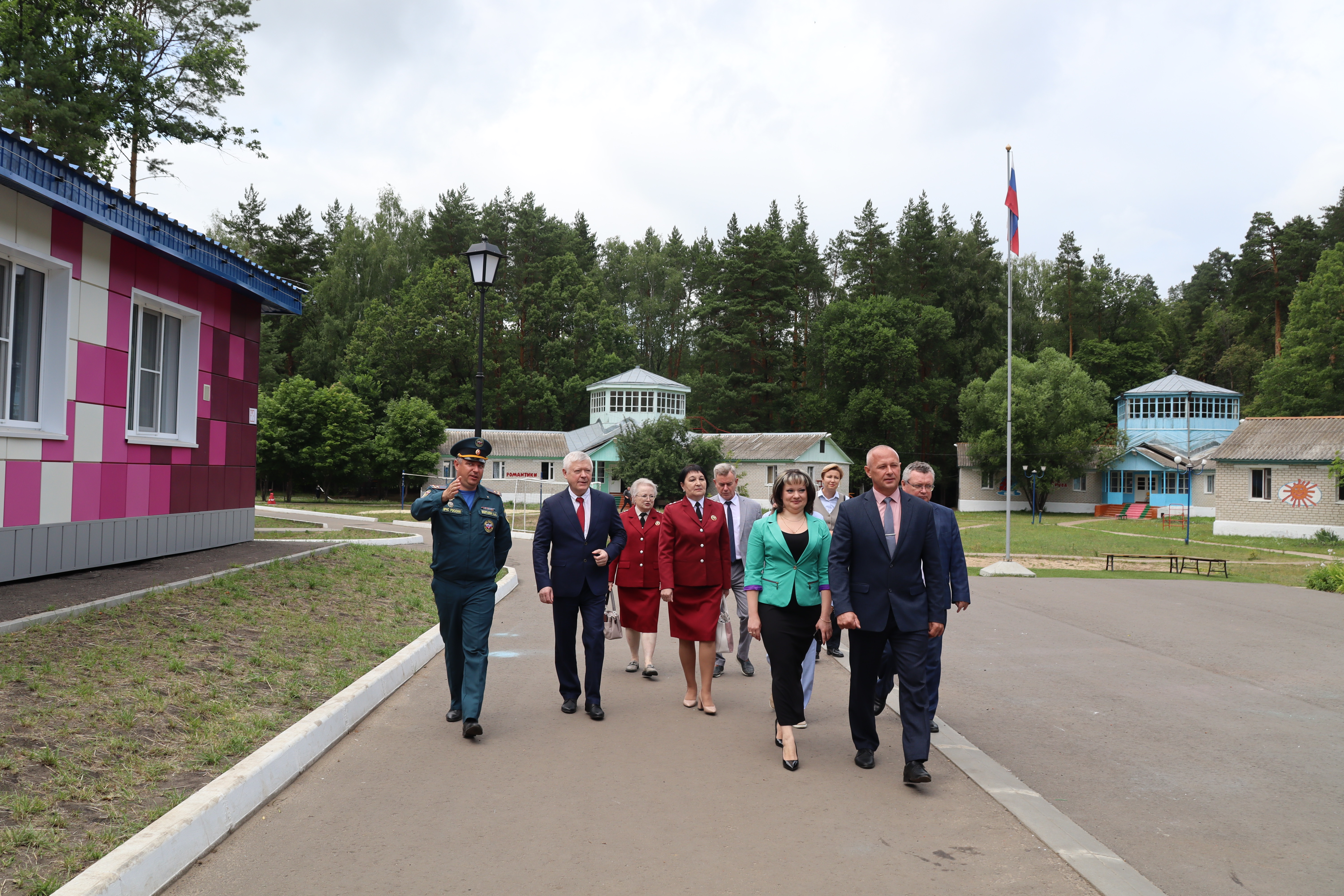 Краснослободский район посетил Депутат Государственной Думы Российской Федерации Василий Иванович Пискарев.