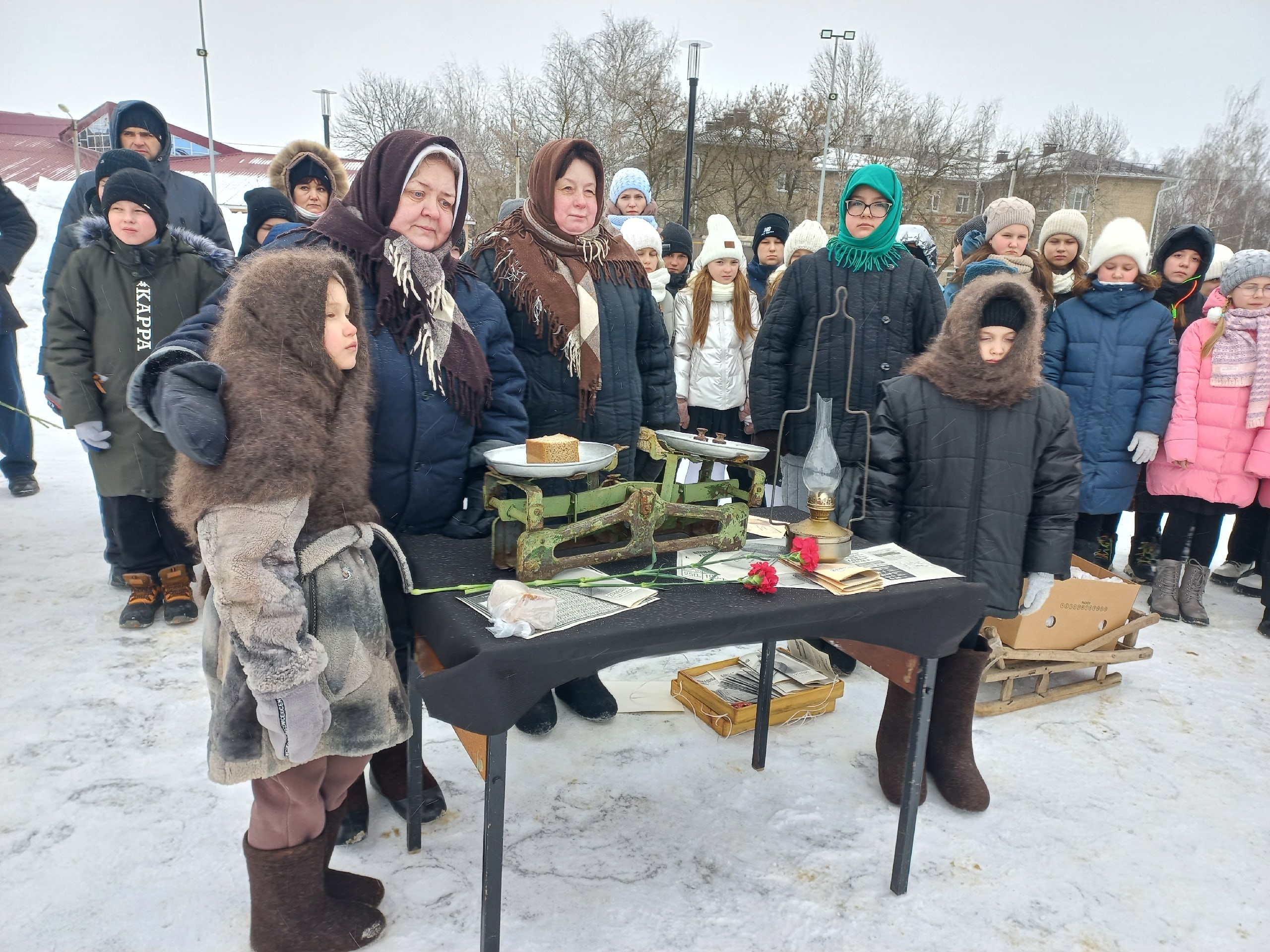 Акция памяти «Блокадный хлеб».