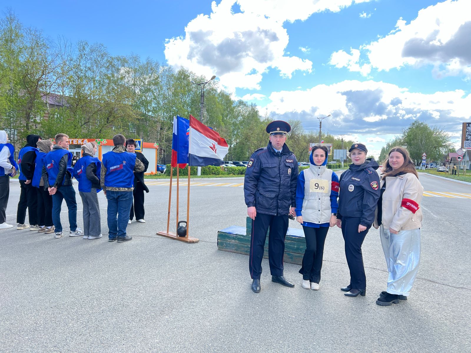 В Краснослободске состоялась 50-я, юбилейная, традиционная легкоатлетическая эстафета, посвященная 80-летию Великой Победы!.