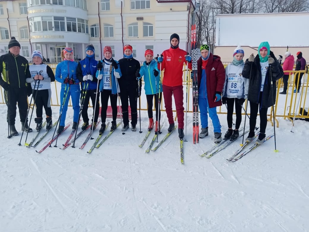 Первенство РМ по лыжным гонкам.