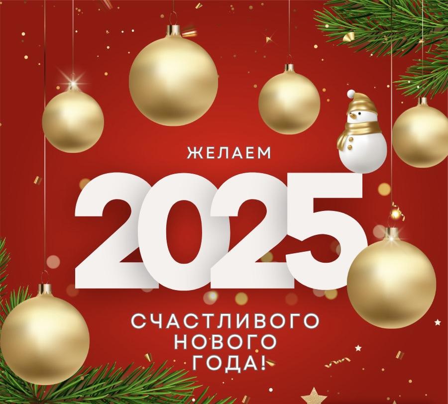 С Новым 2025 годом!.