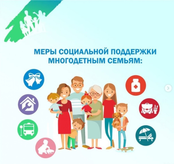 Меры социальной поддержки многодетным семьям. Меры социальной поддержки многодетным семьям.