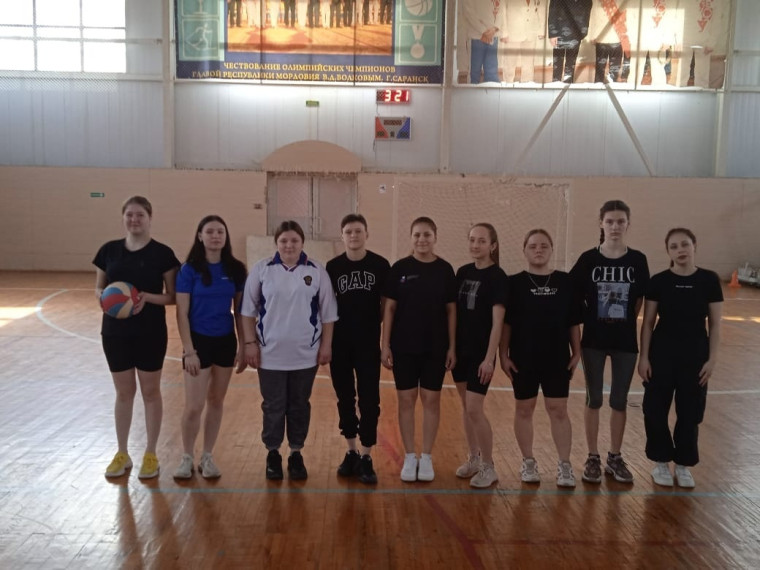 Первенство Краснослободского муниципального района по волейболу среди учащихся средних специальных учебных заведений.
