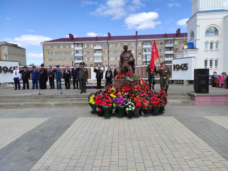 Празднование Дня Победы.