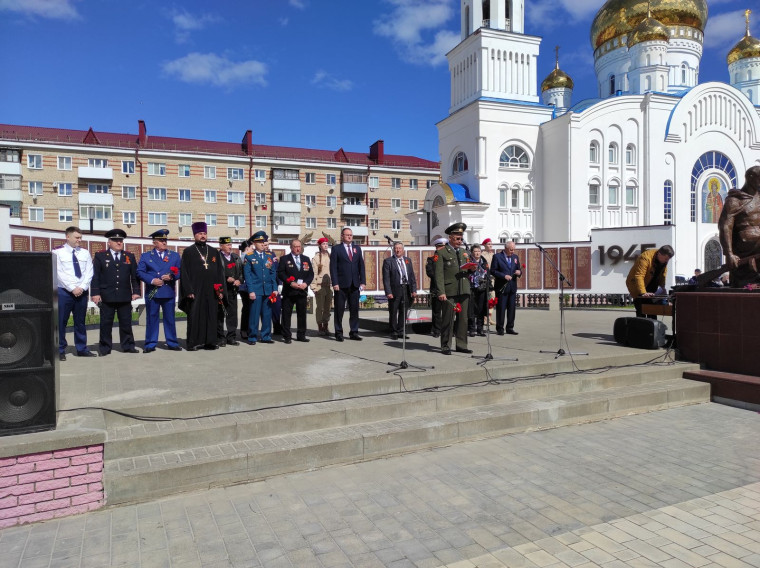 Празднование Дня Победы.